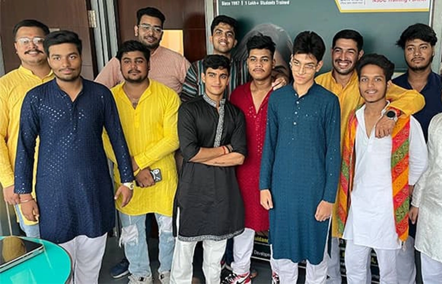 Boys celebrate festive occasion at Oxford Software Institute