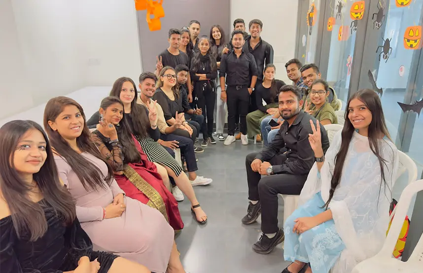 Students enjoy creative tattoo activity at Oxford Institute