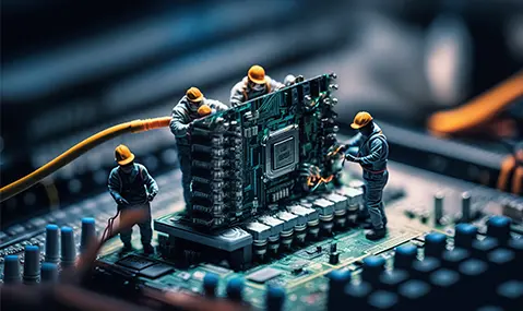 Computer hardware and networking course with hands-on skills