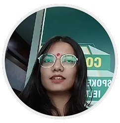 Diksha shares his experience as a graphic design student